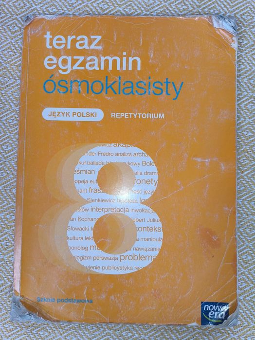 Teraz egzamin ósmoklasisty. Język polski. Repetytorium. Wydawnictwo Nowa Era
