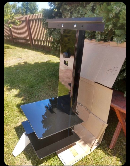 Uchwyt na Telewizor szklane półki