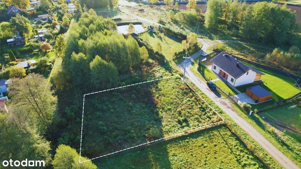 Działka budowlana (1 240 mkw.) Glinno - Widok 2