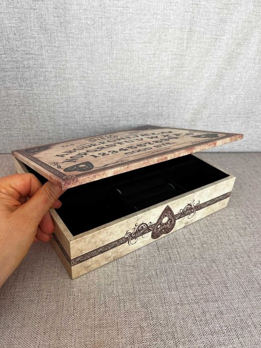 Caixa guarda-jóias "Ouija" mística
