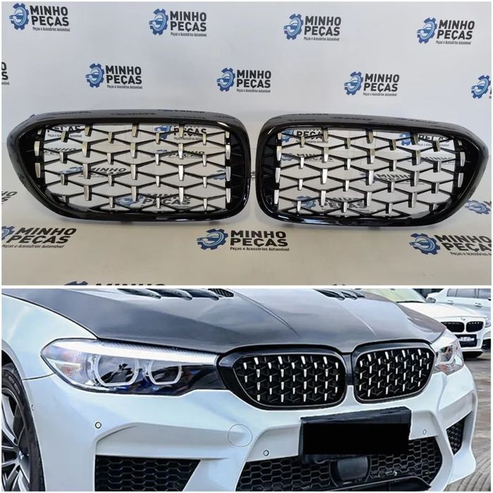 Grelhas Frontais BMW Série 5 (G30/G31) Diamond