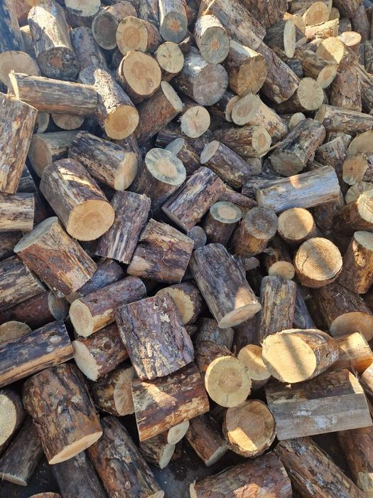 Drewno opałowe sosnowe sosna pocięta klocki