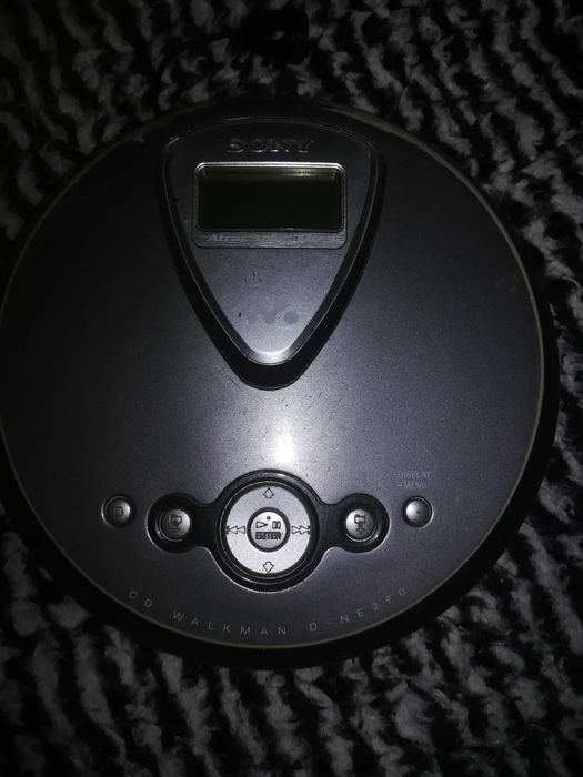 Sony discman srebrny