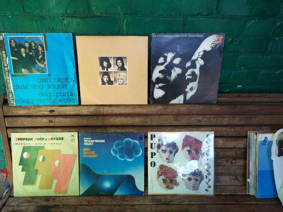 Вінілові пластинки .власна колекція, ідеал