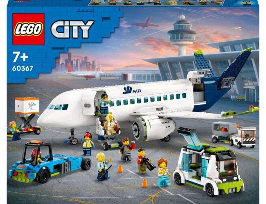 LEGO City 60367 Samolot pasażerski nowe