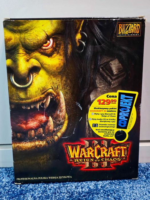 Warcraft III 3 - 1 wydanie (2002) - Big Box - PC PL