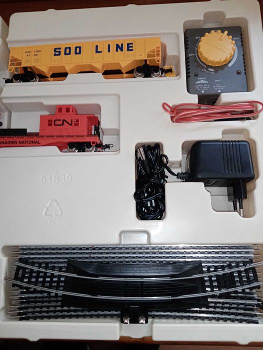 Pista de comboio norte-americano H0 1:87 HO 1/87