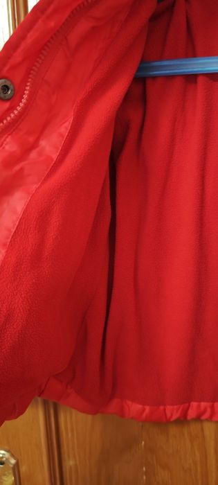 Casaco vermelho menina 6 anos