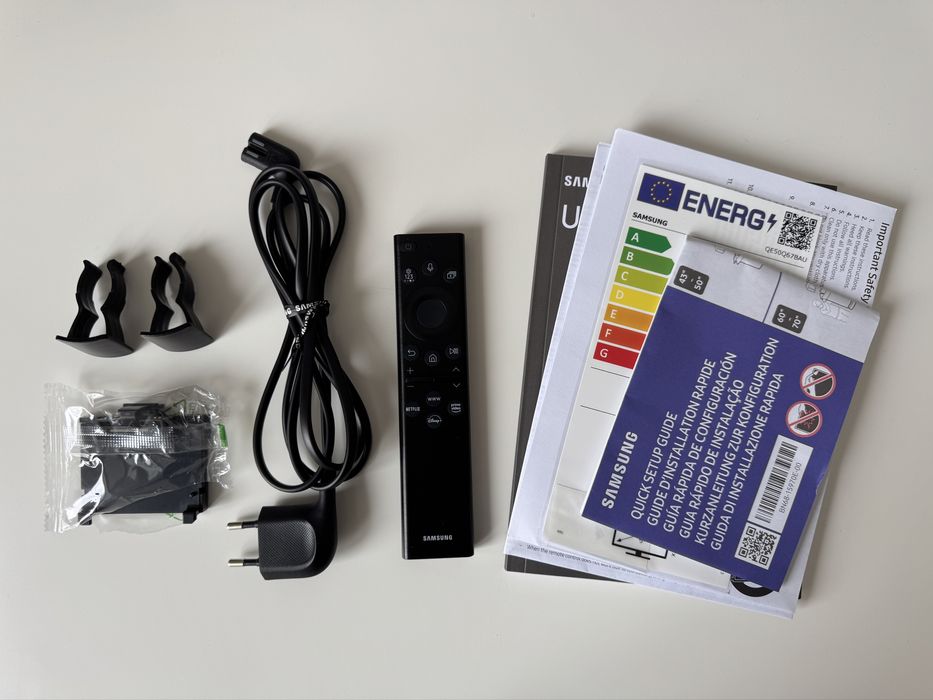 Uszkodzony Telewizor SAMSUNG QE50Q67B 50" QLED 4K  Warszawa