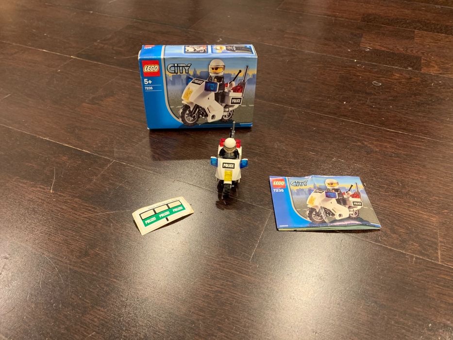 LEGO® 7235 City - Motocykl policyjny