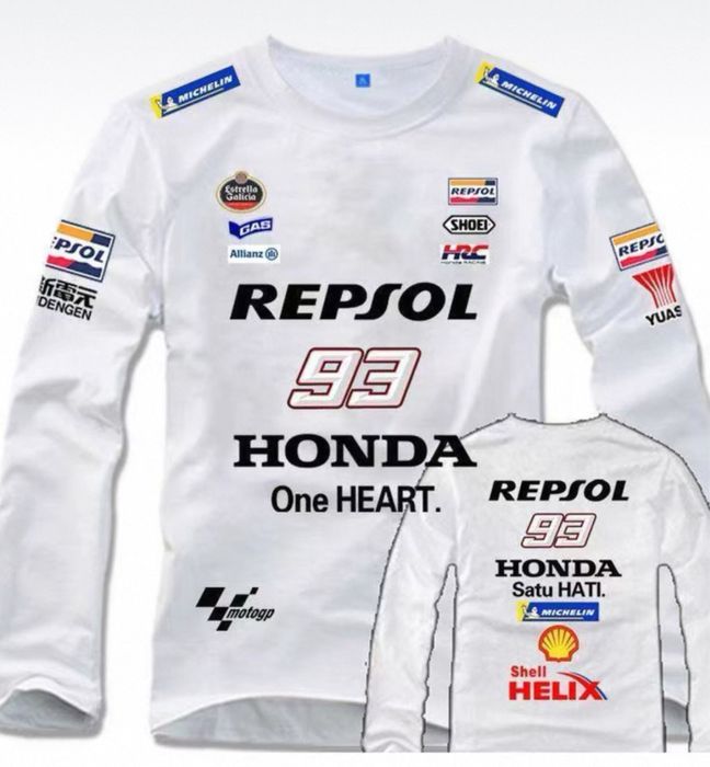 Moto GP sweat shirt manga comptida. Lindissimas