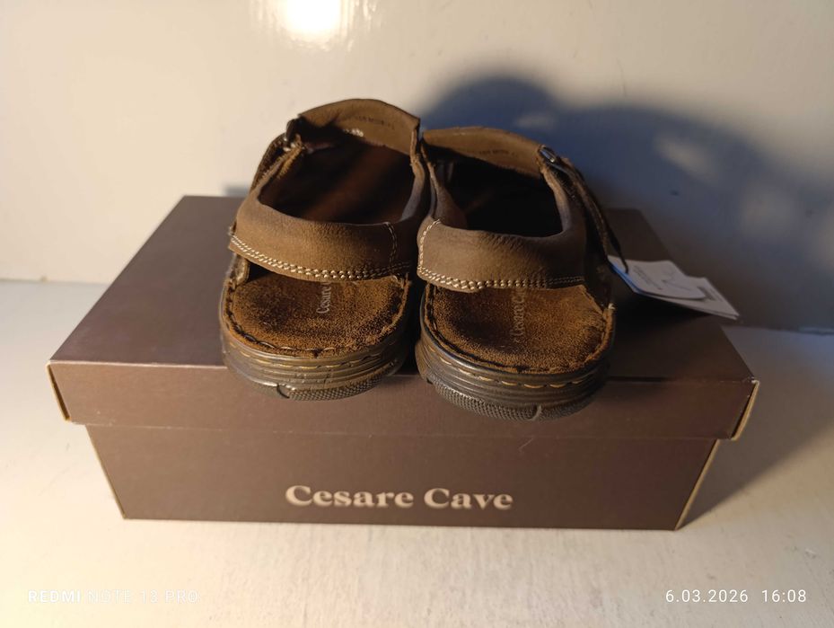 sandały skórzane męskie Cesare Cave