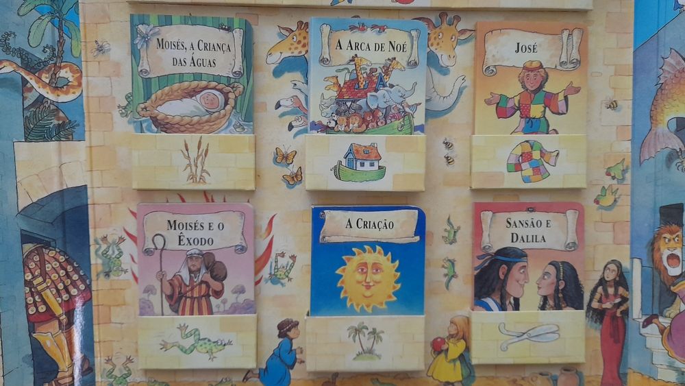 História da Biblia - livro jogo infantil