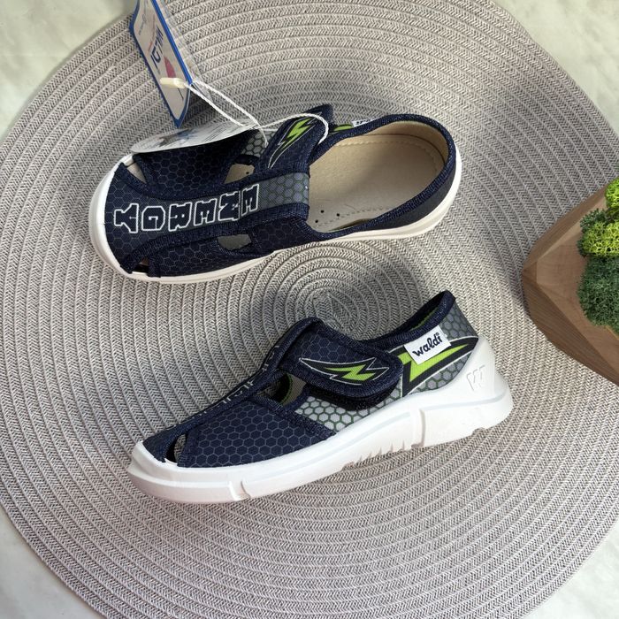 Тапочки дитячі Waldi для хлопчика в садок,валді,27,28,29