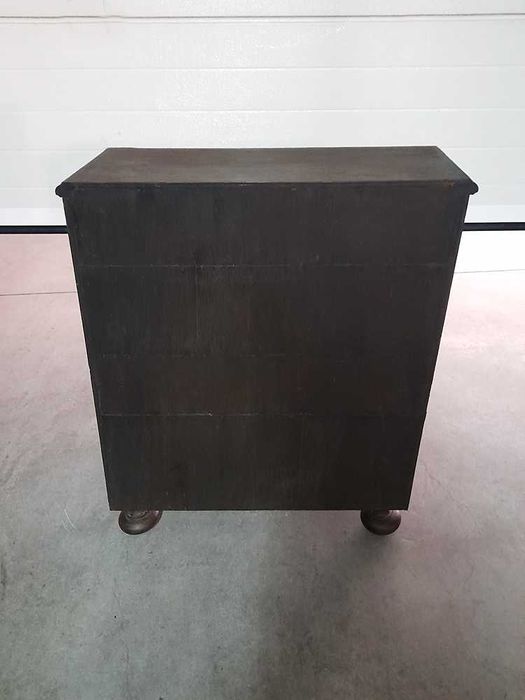 Móvel Madeira Maciça 4 Gavetas Apoio Escrevaninha