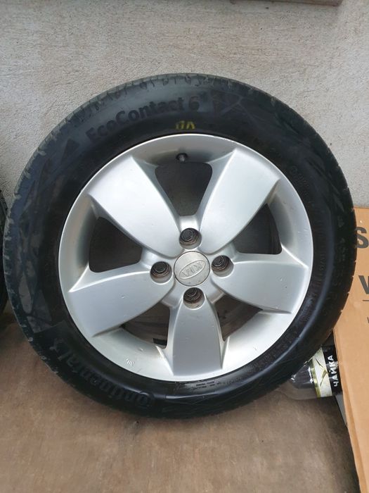 Диски Колёса Шины  Continental  EcoContact 6, 195/55 r15V,  24 год
