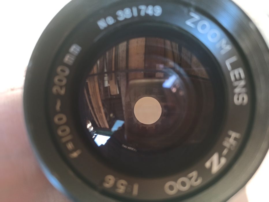 Об'єктив телеобьєктив 100-200mm f5,6 t-mount minolta md