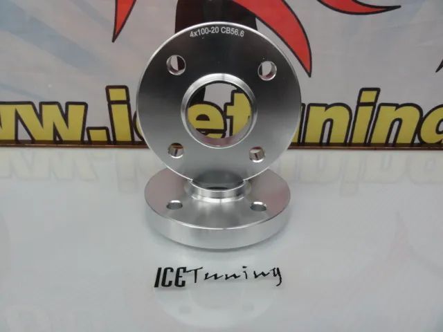Espaçadores / alargadores de rodas de 5mm, 13MM, 17MM ou 20MM para Opel, Chevrolet, Fiat, Holden, Isuzu, Lotus, 4x100 BC 56.6