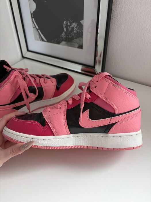 Jordany 1 mid pink