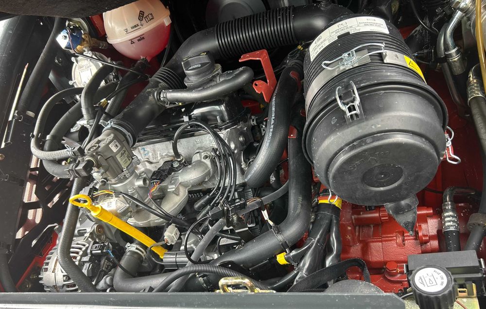 Wózek widłowy Linde H30T-02 LPG Triplex 802h 2016r