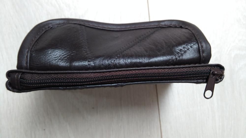 portfel damski skórzany brązowy