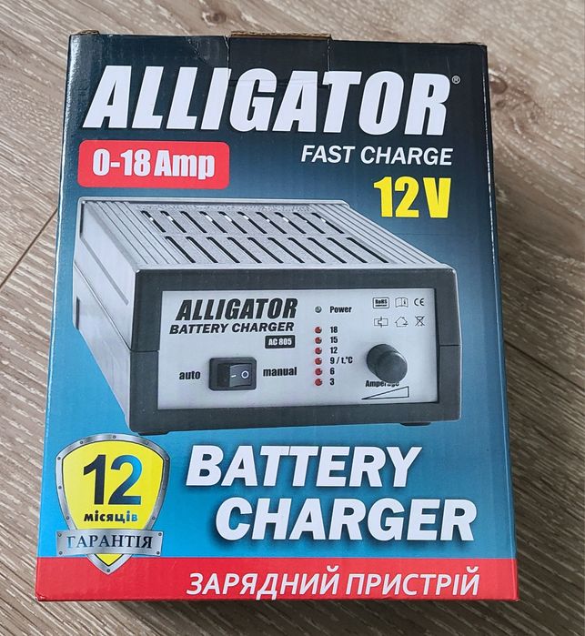 зарядний пристрій ALLIGATOR AC805 12В 18А