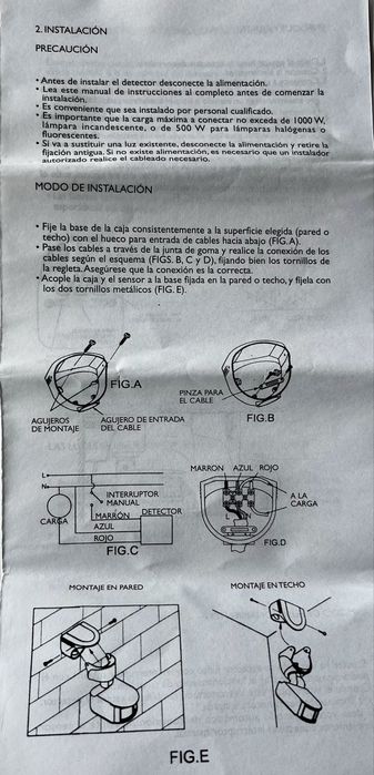 DETETOR DE MOVIMENTO PROFESSIONAL