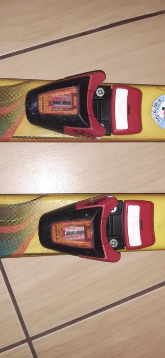 Narty VOLKI 110 cm SALOMON wiązania junior PRESTO JR. dzieci