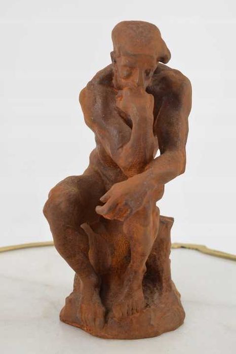 Auguste Rodin - Myśliciel - Figura Rzeźba z Żeliwa - Dekoracja Dom