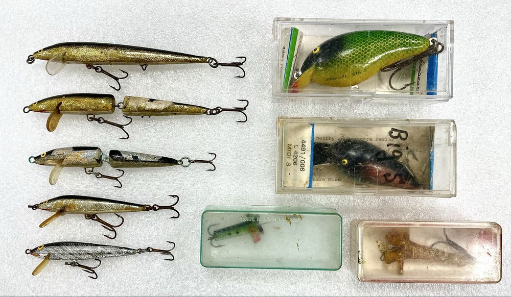 Gratka kolekcjonerska zestaw unikatowych woblerów Shakespeare DAM