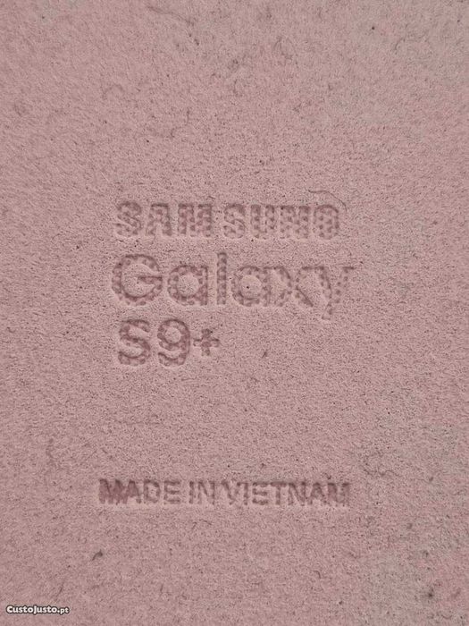 Capa Samsung S9+ (Plus) Rosa original