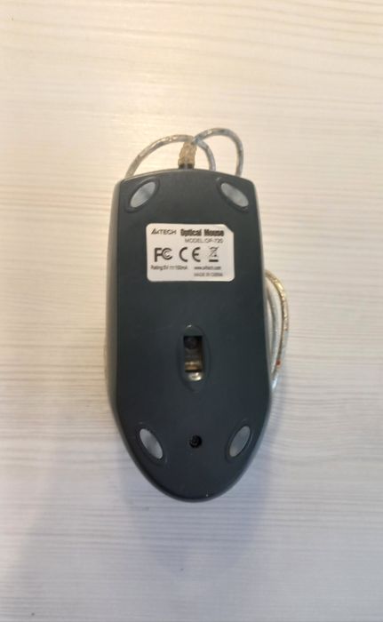 Мышь A4Tech OP-720 White/Grey USB