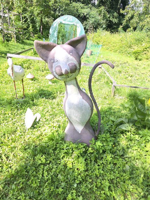 Figurka ogrodowa kot  wysokość 115cm x 40cm
