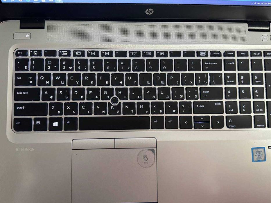 Ноутбук 15.6'' HP EliteBook 850 G4 (i7-7600U, ОЗУ 8GB, NVMe M2 250GB)