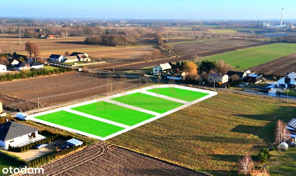 Szerokość 20-25m | Waleńczów | Powierzchnia ok. 1010 m2