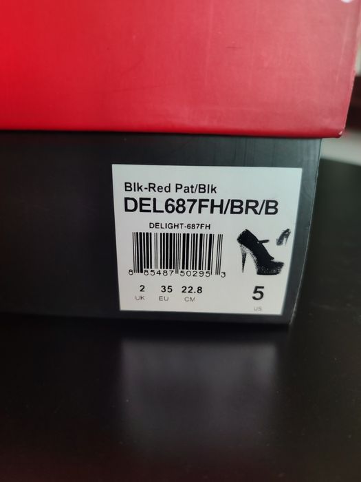 Pleaser 35 high heels pole dance szpilki