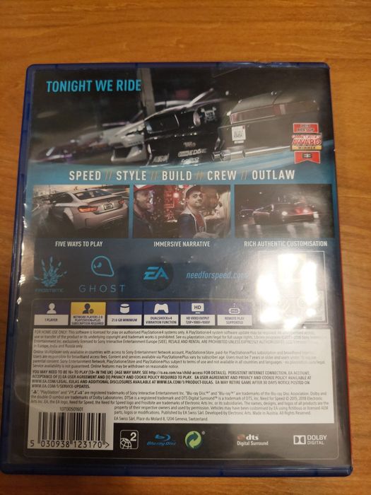 PS4 - Need For Speed