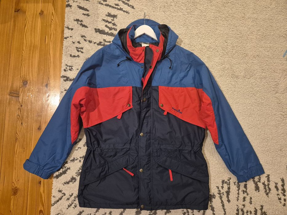 Kurtka zimowa przejściowa XXL 44 retro długa kurtka