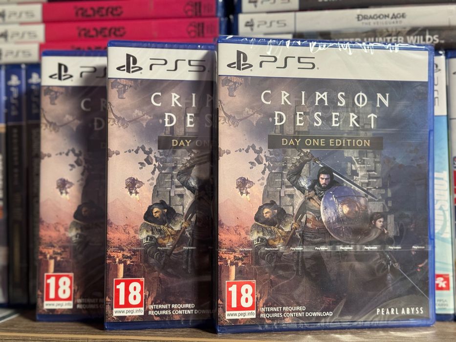 Нові диски Crimson Desert Day One Edition (PS5) (рос субтитри)