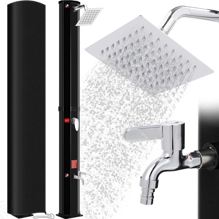 Nowa deszczownica / 40L / prysznic ogrodowy / z kranem / wąż / A3235!