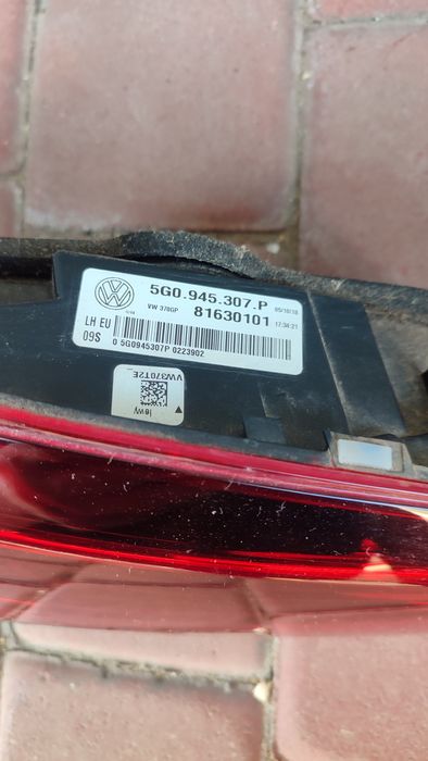 Стоп фонарь e golf 7 е гольф 7 фонарь задний стоп e golf 7