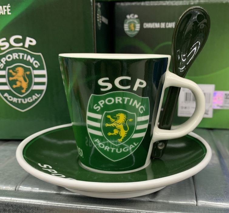 Conjunto de Loiça e peças variadas SLB, Scp e Fcp