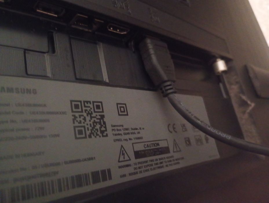 TV Samsung oled 4K 50"