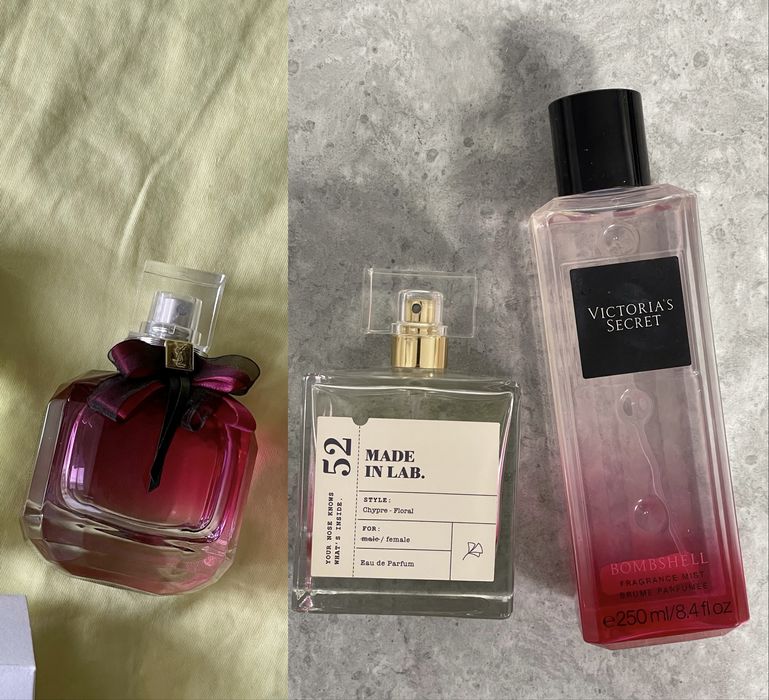 Парфуми на фото, ориг начаті