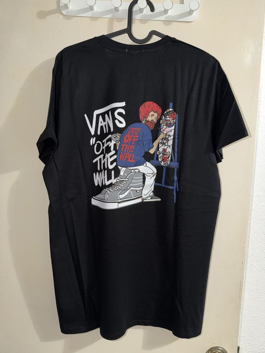 T-Shirt Vans Preta Nova