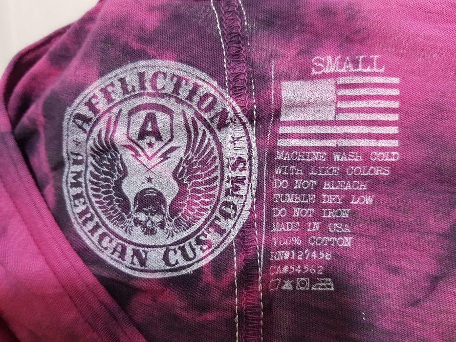 Лонгслив Affliction "Амеrican Customs", made in USA, размер S