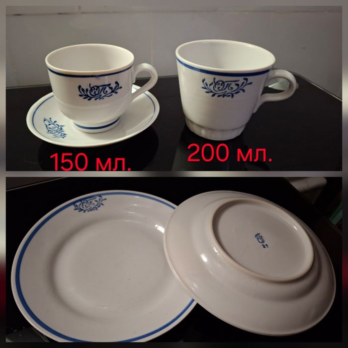 Чайные пары сервизы СССР