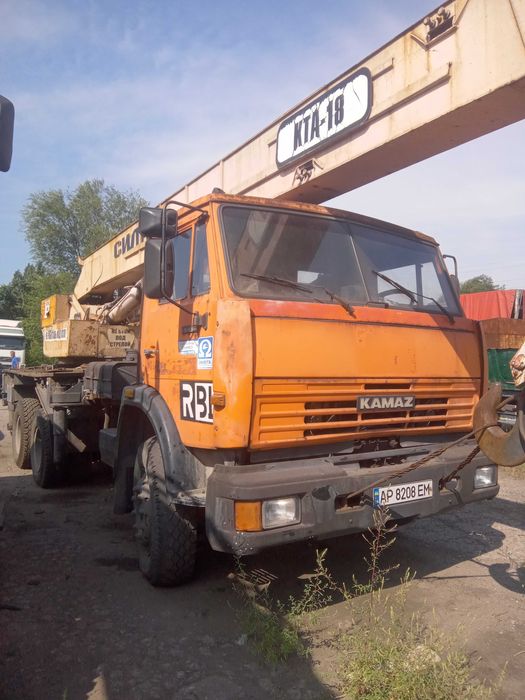 Автокран КАМАЗ КТА 18