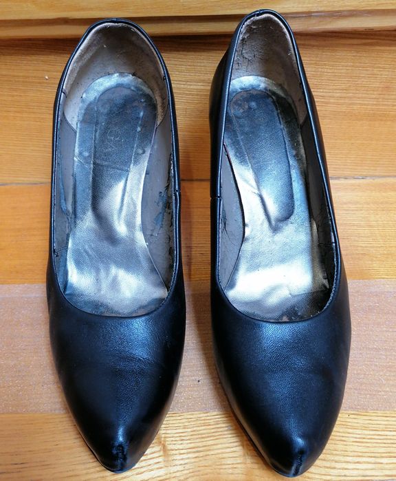 Buty damskie czółenka czarne roz 40