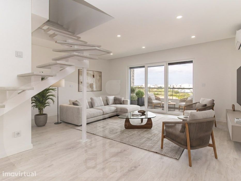 Apartamento T3 Duplex | garagem para 2 carros | 44 m² na cobertura ...